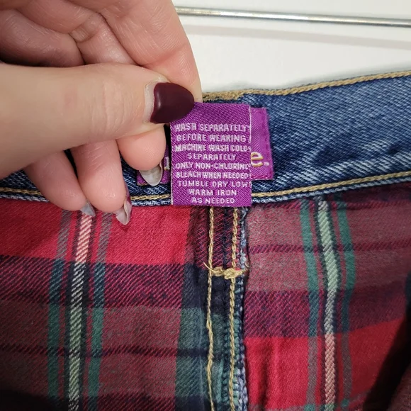 Burry Lane Vintage Flannel Lined Jeans Size 16 - Picture 2 of 7